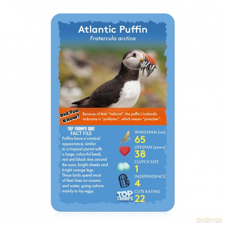 Top Trumps Classics Birds of The World