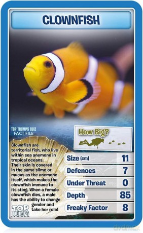 Top Trumps Classics Creatures of the Deep