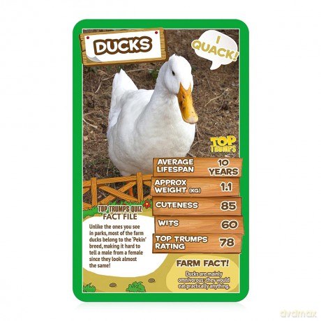 Top Trumps Classics Farm Animals