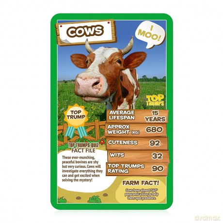 Top Trumps Classics Farm Animals