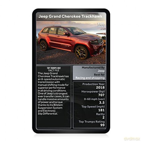 Top Trumps Classics Monster 4x4 Vehicles
