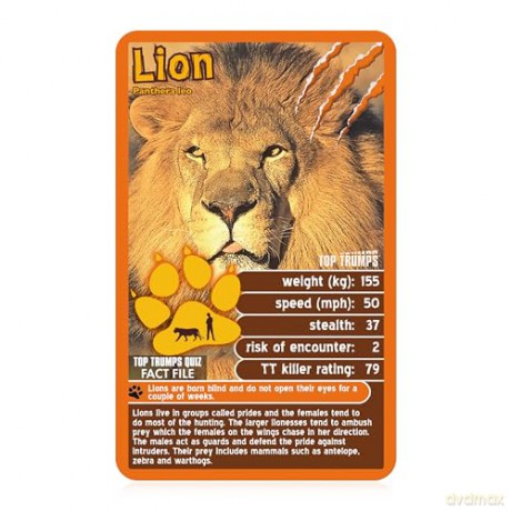 Top Trumps Classics Predators