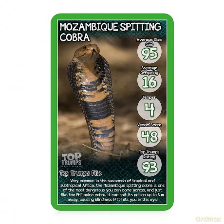 Top Trumps Classics Snakes