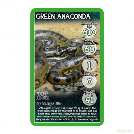 Top Trumps Classics Snakes