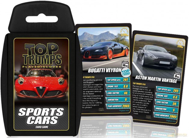 Top Trumps Classics Sports Cars