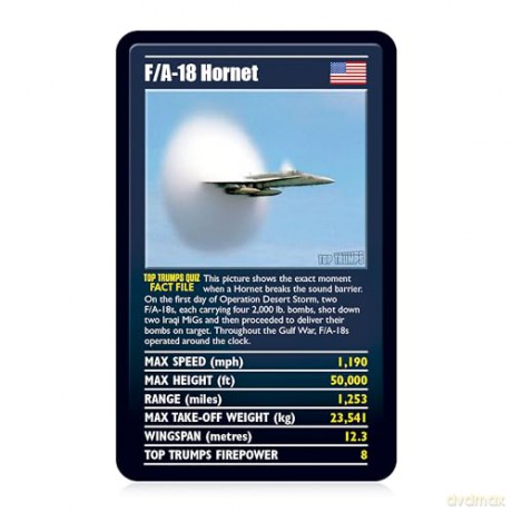 Top Trumps Classics Ultimate Military Jets
