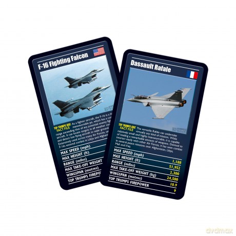 Top Trumps Classics Ultimate Military Jets