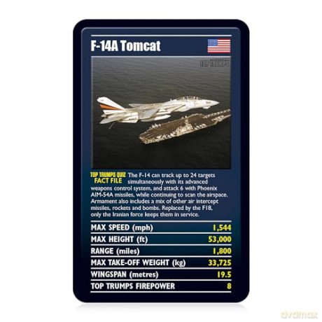 Top Trumps Classics Ultimate Military Jets