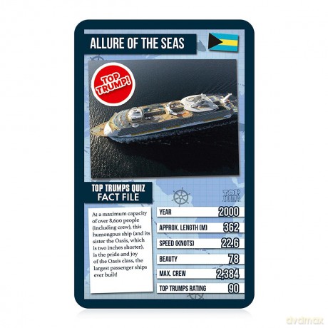 Top Trumps Classics World Famous Ships