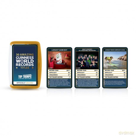 Top Trumps Limited Edition Guinness World Records