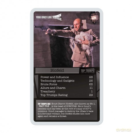 Top Trumps Limited Edition James Bond Every Assignment