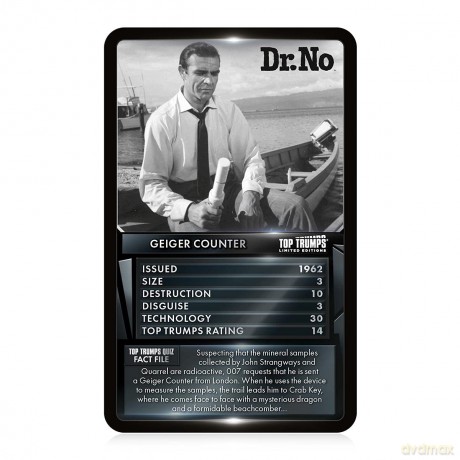 Top Trumps Limited Edition James Bond Gadgets and Vehicles (Q Branch)