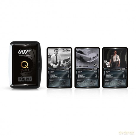 Top Trumps Limited Edition James Bond Gadgets and Vehicles (Q Branch)