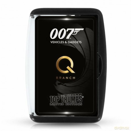 Top Trumps Limited Edition James Bond Gadgets and Vehicles (Q Branch)