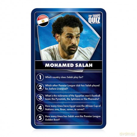 Top Trumps Quiz - World Football Stars
