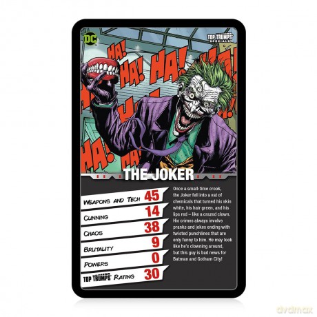 Top Trumps Specials DC supervillains