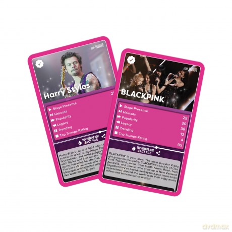 Top Trumps Specials Popstars