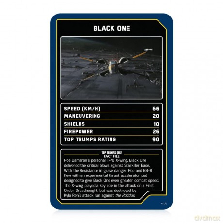 Top Trumps Specials Star Wars Starships