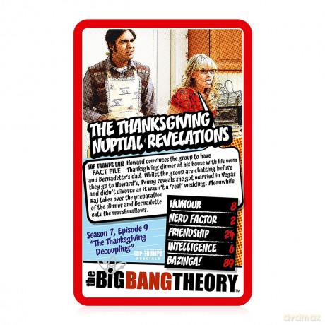 Top Trumps Specials The Big Bang Theory