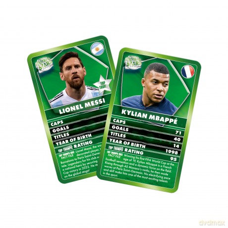 Top Trumps Specials World Football Stars Green 2024
