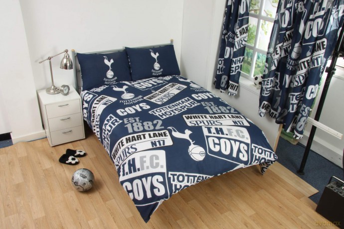 Tottenham Hotspur Patch Duvet Set Double