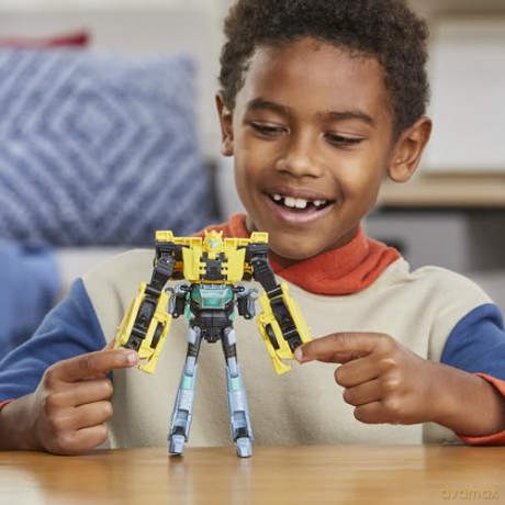 Transformers - Earthspark Cyber Combiner (Bumblebee & Mo Malto)