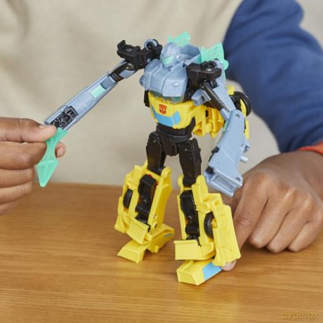 Transformers - Earthspark Cyber Combiner (Bumblebee & Mo Malto)
