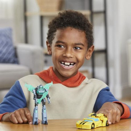 Transformers - Earthspark Cyber Combiner (Bumblebee & Mo Malto)