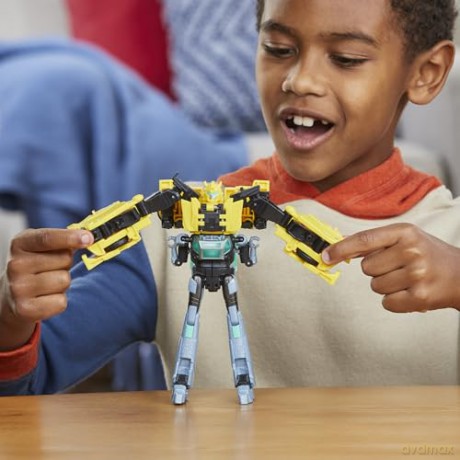 Transformers - Earthspark Cyber Combiner (Bumblebee & Mo Malto)
