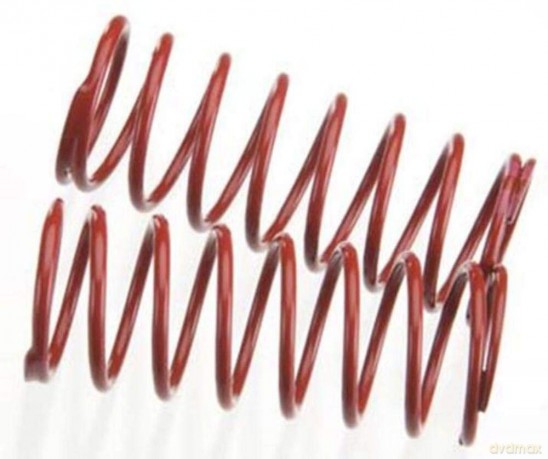Traxxas 5433A Spring, Shock (red) (GTR) (1.4 Rate Double Pink Stripe)