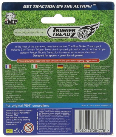 Trigger Treadz Star Striker: 4 Trigger Treadz Pack [GRA PS4]