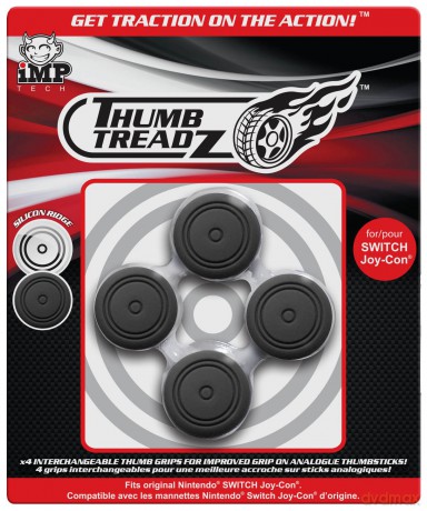 Trigger Treadz: Thumb Treadz (4 Pack) (Black)