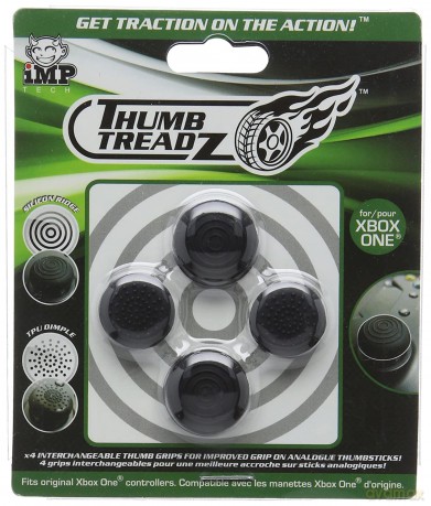 Trigger Treadz: Thumb Treadz (4 Pack) (Black) [GRA XBOX ONE]