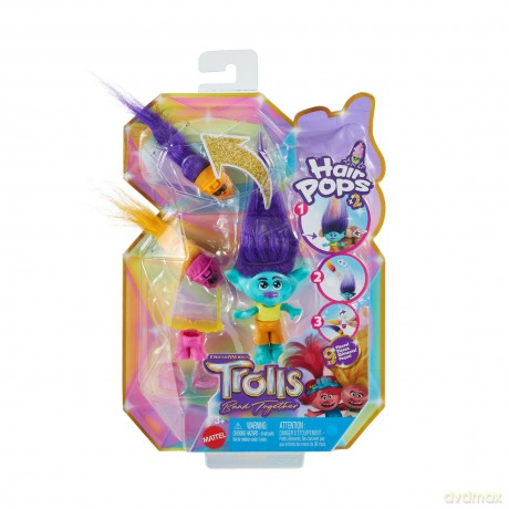 Trolls - Small Doll Hair Pops Surprise Branch