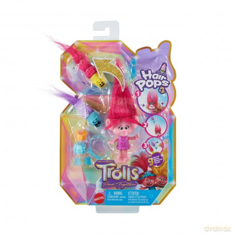 Trolls - Small Doll Hair Pops Surprise Poppy