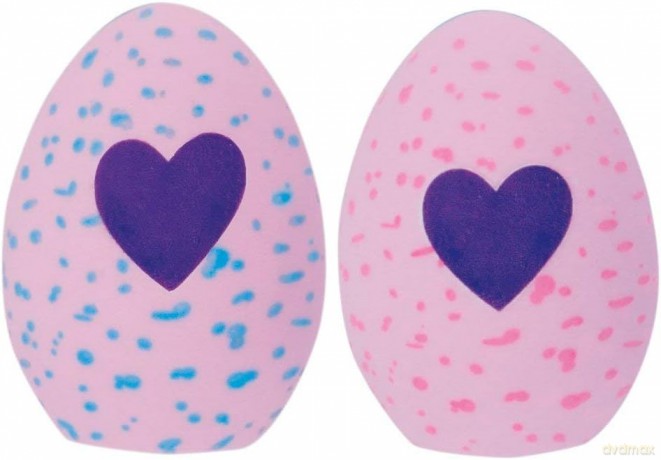 Unique Party 59329 - Hatchimals Egg Pencil Top Erasers, Pack of 4