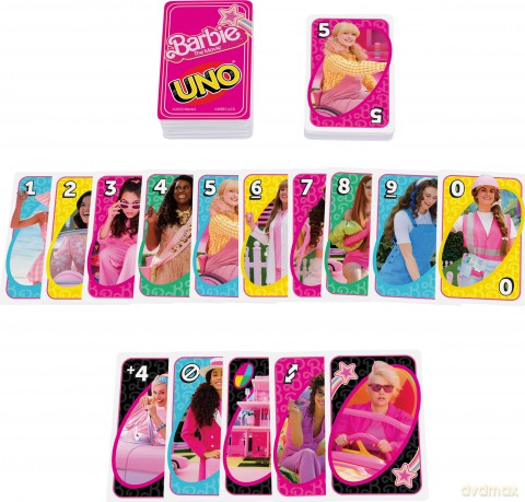 Uno - Barbie Card Game