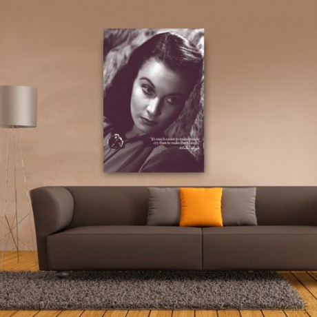 Vivien Leigh 12x16 Canvas