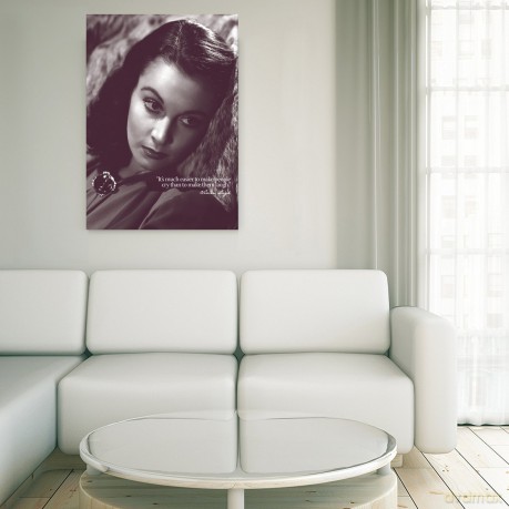 Vivien Leigh 12x16 Canvas