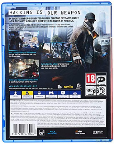 Watch Dogs (Playstation Hits) [GRA PS4]