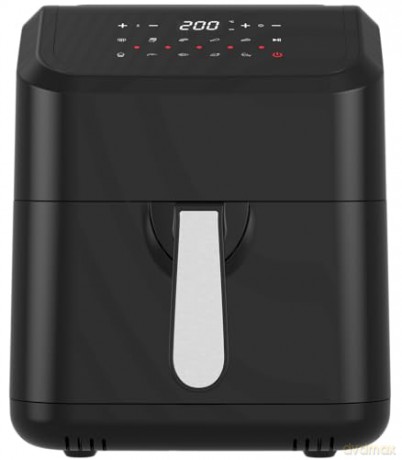 Westpoint 5L Digital Air Fryer 1400-1600W (Black-Silver Accents) (UK Plug)