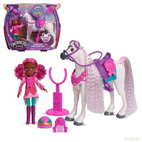 Winner's Stable Doll and Horse Madison and Huntley