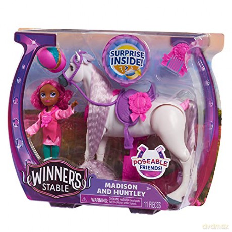 Winner's Stable Doll and Horse Madison and Huntley