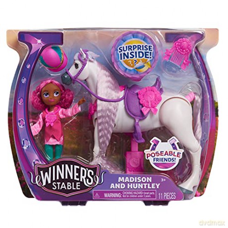 Winner's Stable Doll and Horse Madison and Huntley