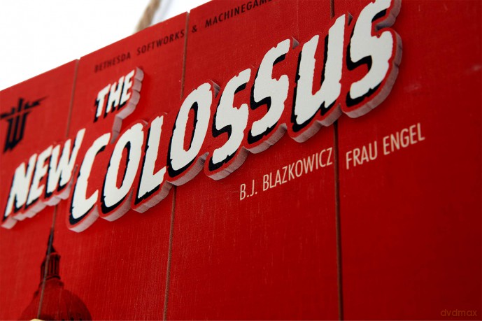 Wolfenstein The New Colossus WoodArts 3D Print