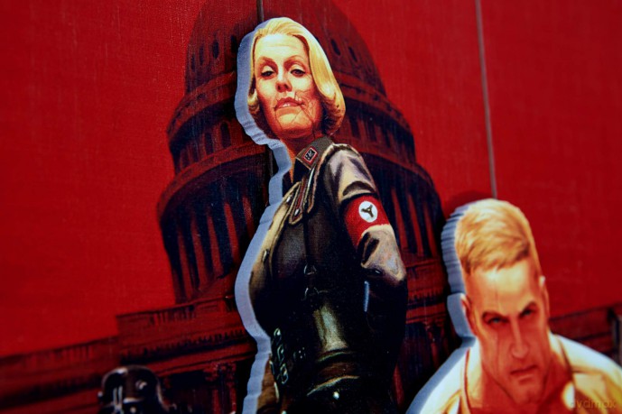 Wolfenstein The New Colossus WoodArts 3D Print