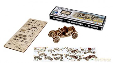 WoodenCity: Wooden Figures SuperFast Series (Retro Ride Ford)