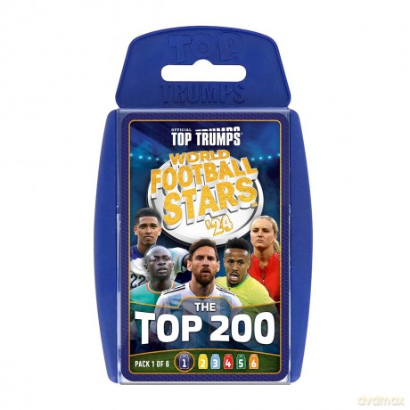 World Football Stars Top 200 Top Trumps - Pack 1