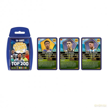 World Football Stars Top 200 Top Trumps - Pack 1