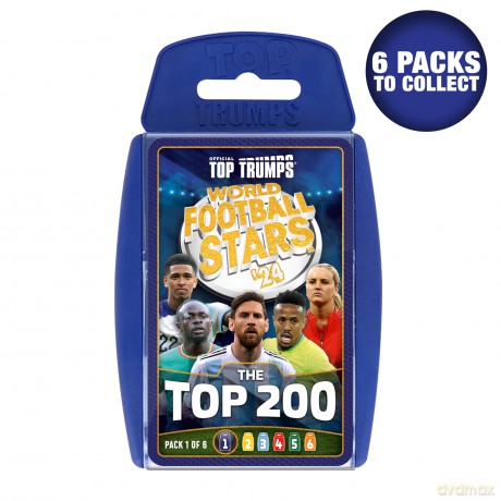 World Football Stars Top 200 Top Trumps - Pack 1